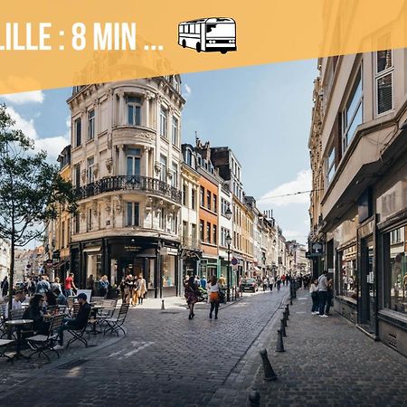 Апартаменты Le Design *Vieux Lille*Parking Gratuit*Fibre Ла-Мадлен Экстерьер фото